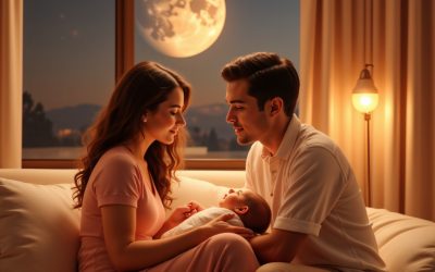 Nodos lunares en las carta astral infantil