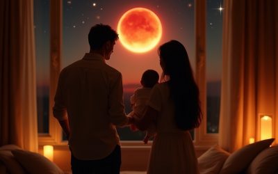 La Luna de Sangre y el nacimiento de tu bebé: ciencia, espiritualidad y destino